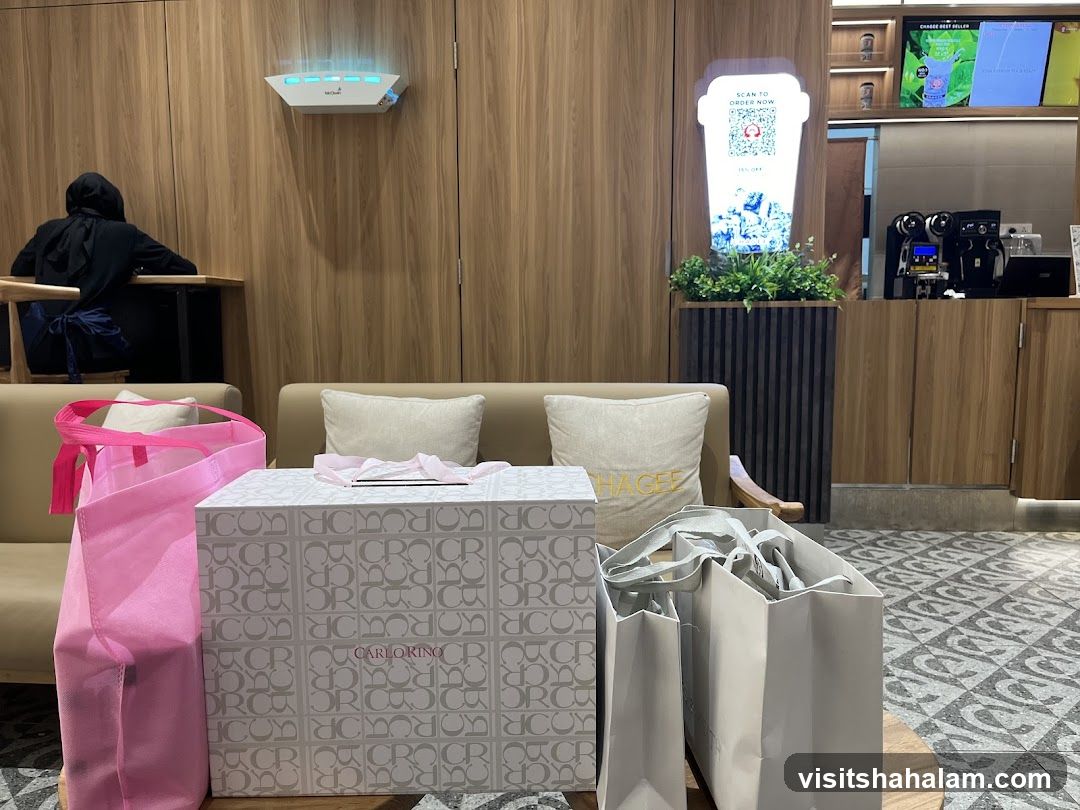 Shopping Bags and Gift Box