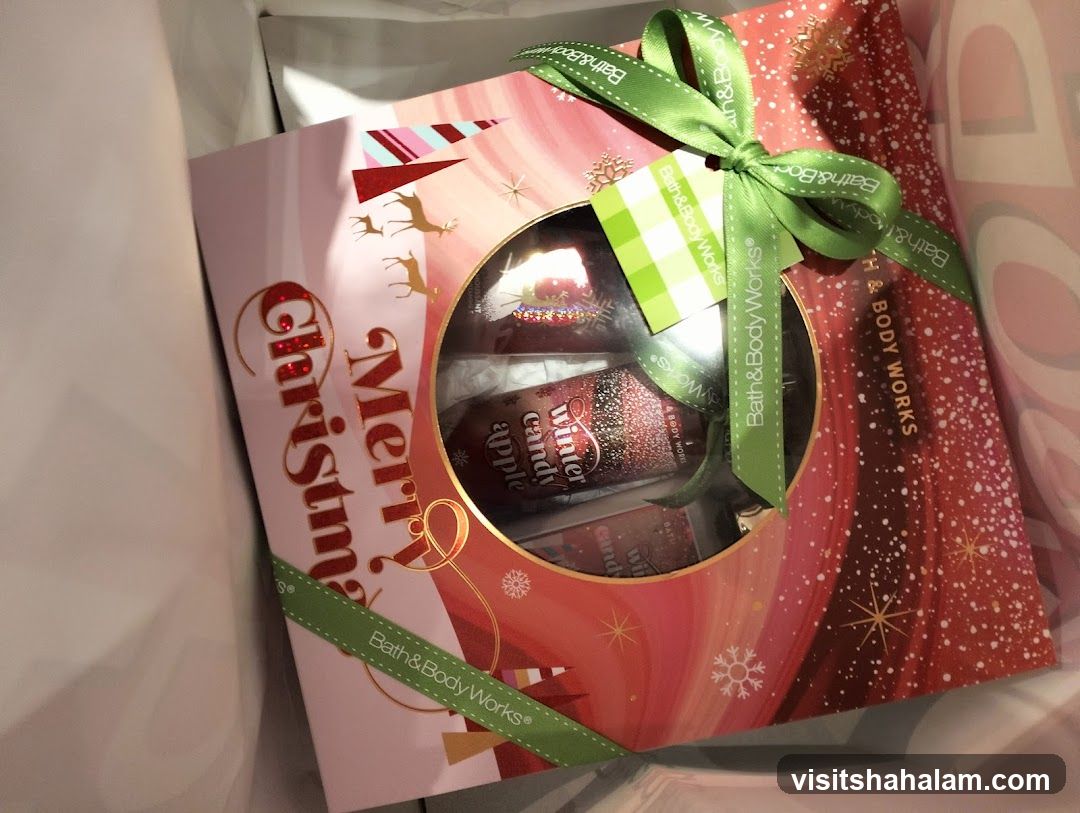 Bath & Body Works Christmas Gift Set