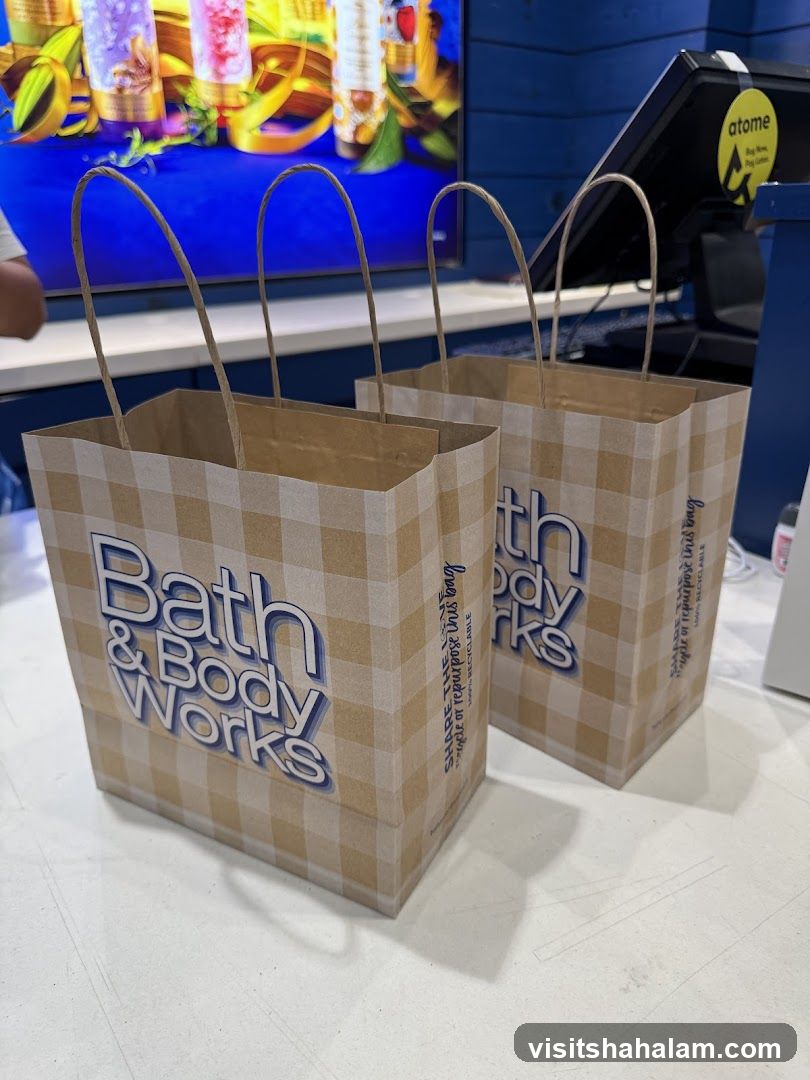 Bath & Body Works Shopping Bags