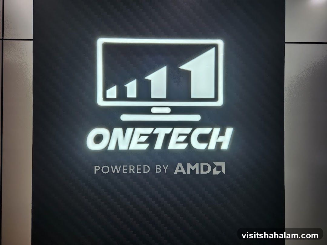 ONETECH Powered by AMD Logo