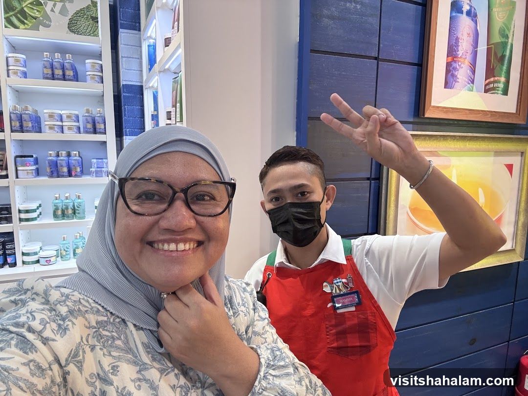 Customer and Staff in Store