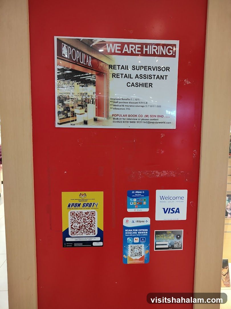 Hiring Poster and Payment Options