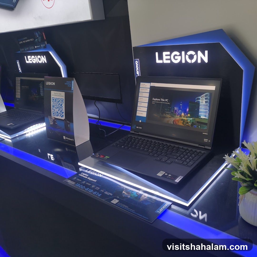 Lenovo Legion Gaming Laptops Display