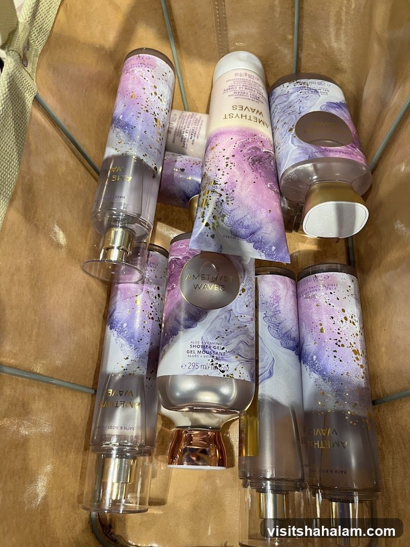 Amethyst Waves Bath and Body Products