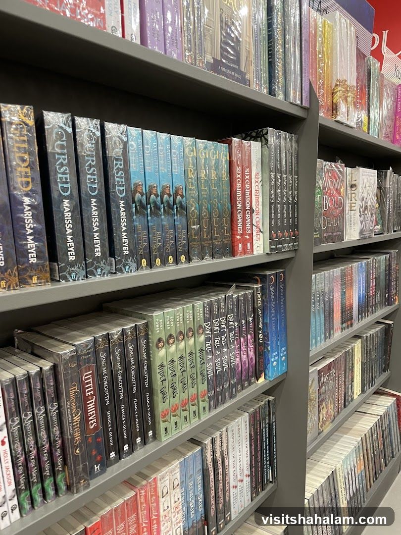 Books on Shelves