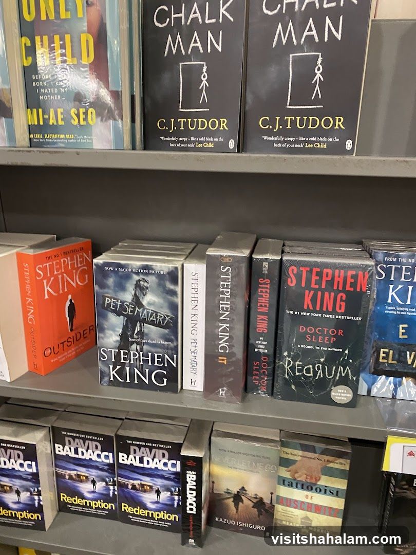 Books on Shelves