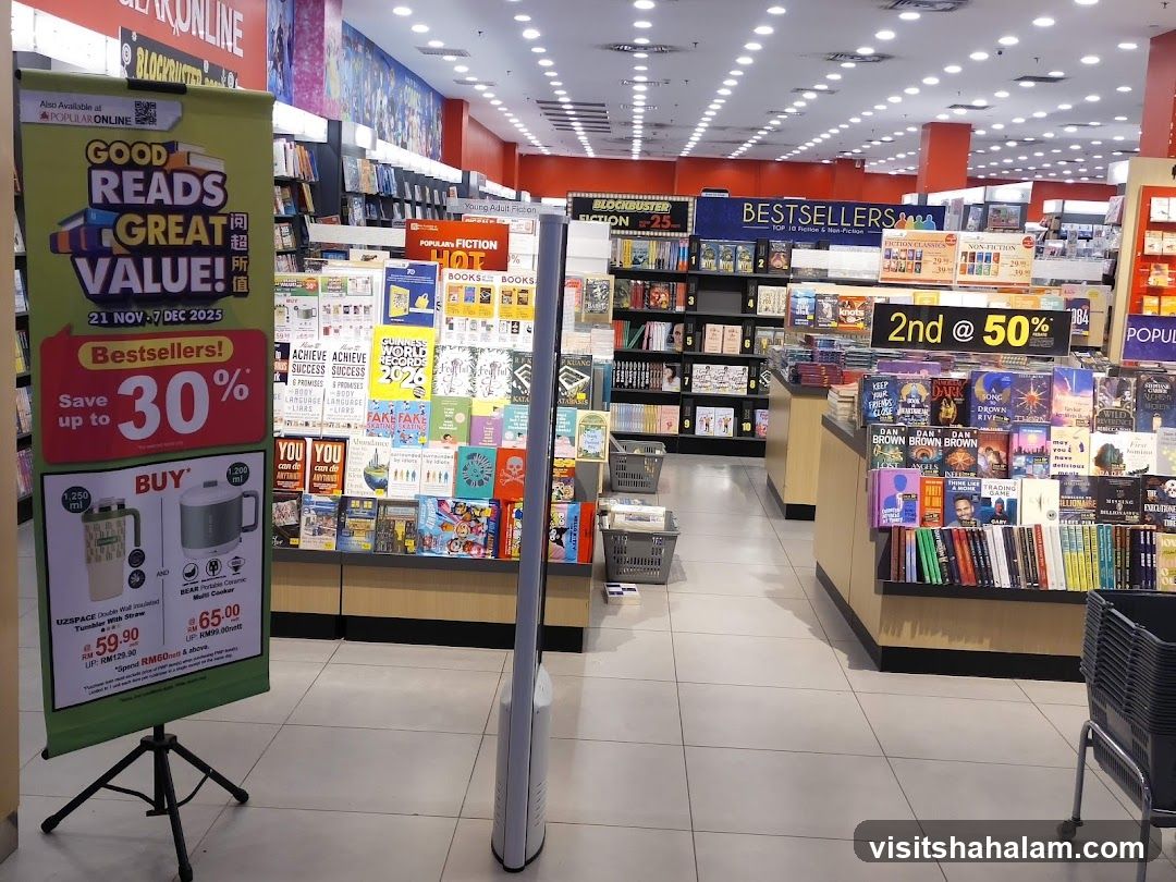 Bookstore Sale Display