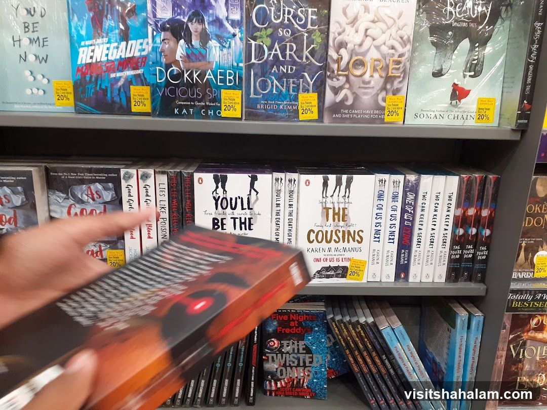 Books on Shelves