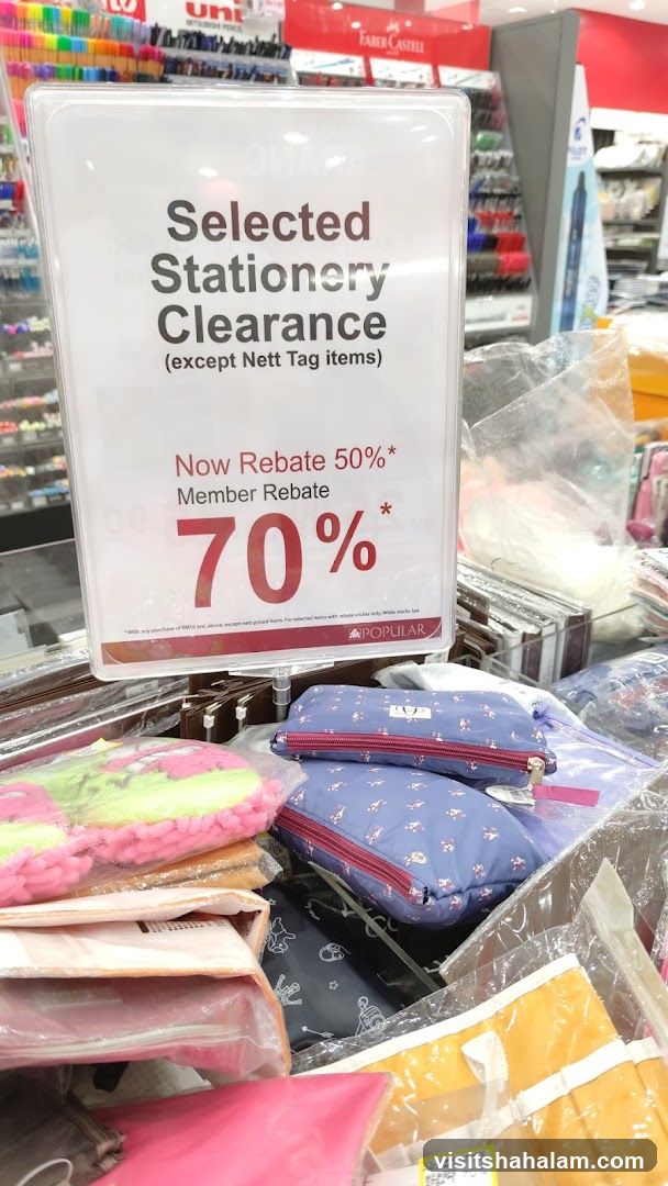 Stationery Clearance Sale