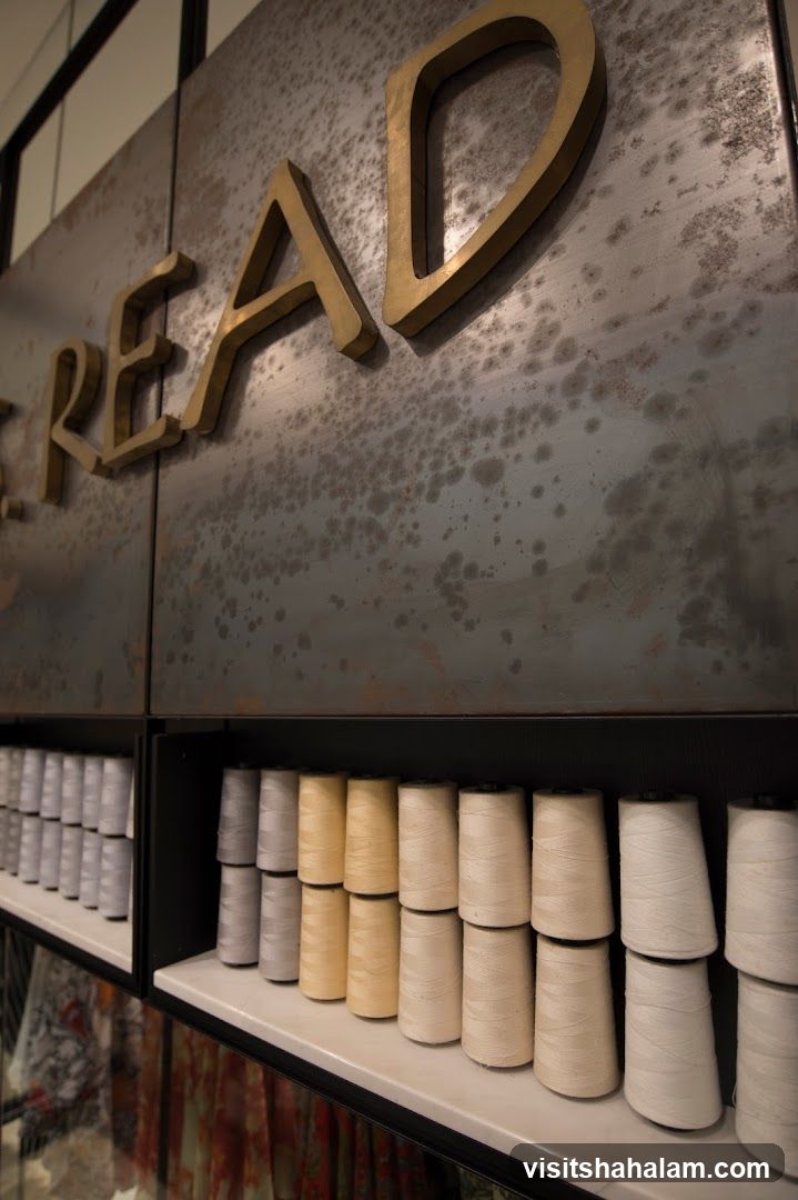 Spools of thread