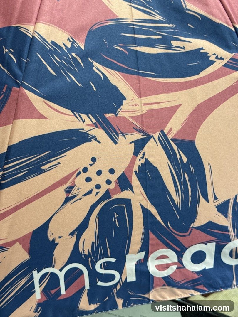 Abstract Floral Pattern with Logo