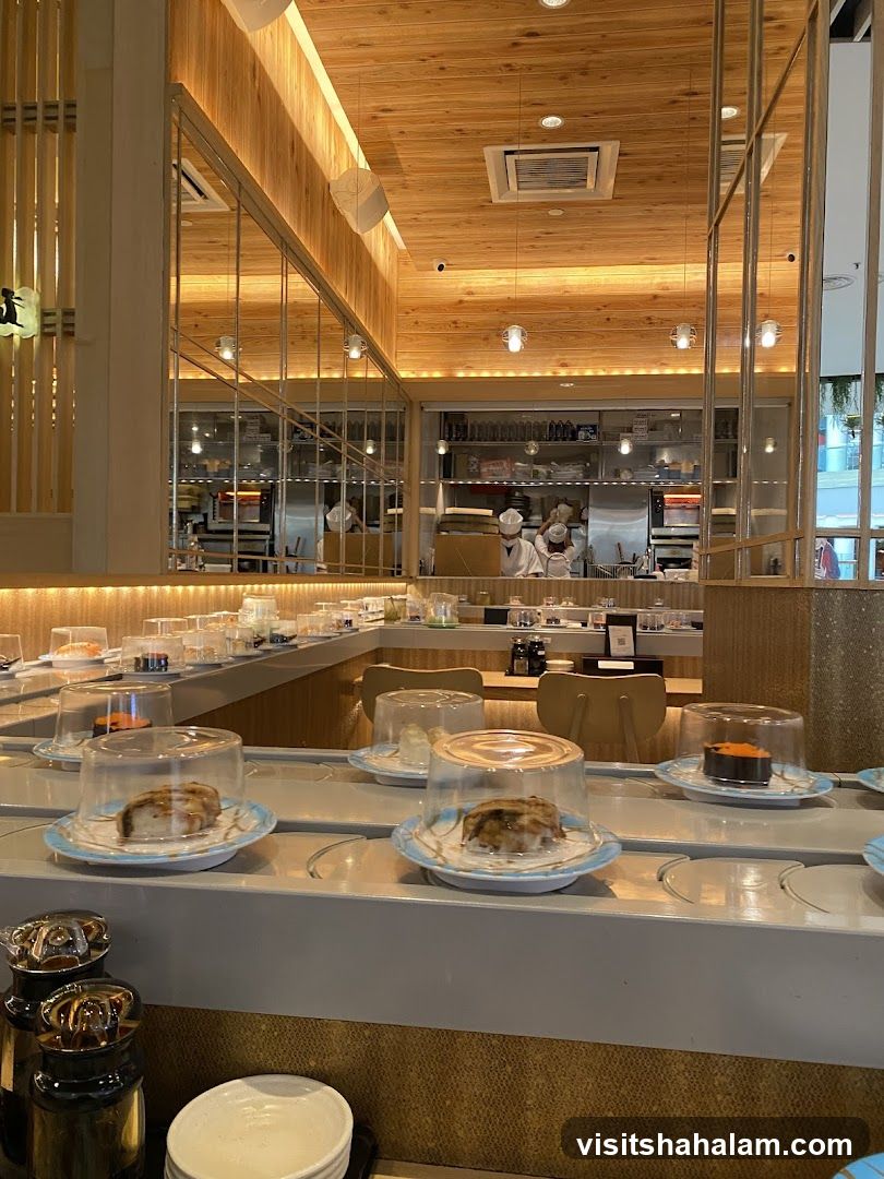 Conveyor Belt Sushi Restaurant