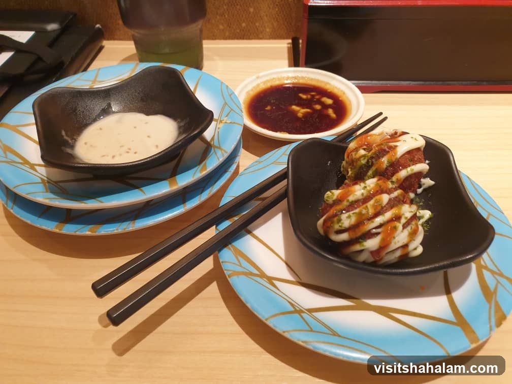 Takoyaki and Dipping Sauces