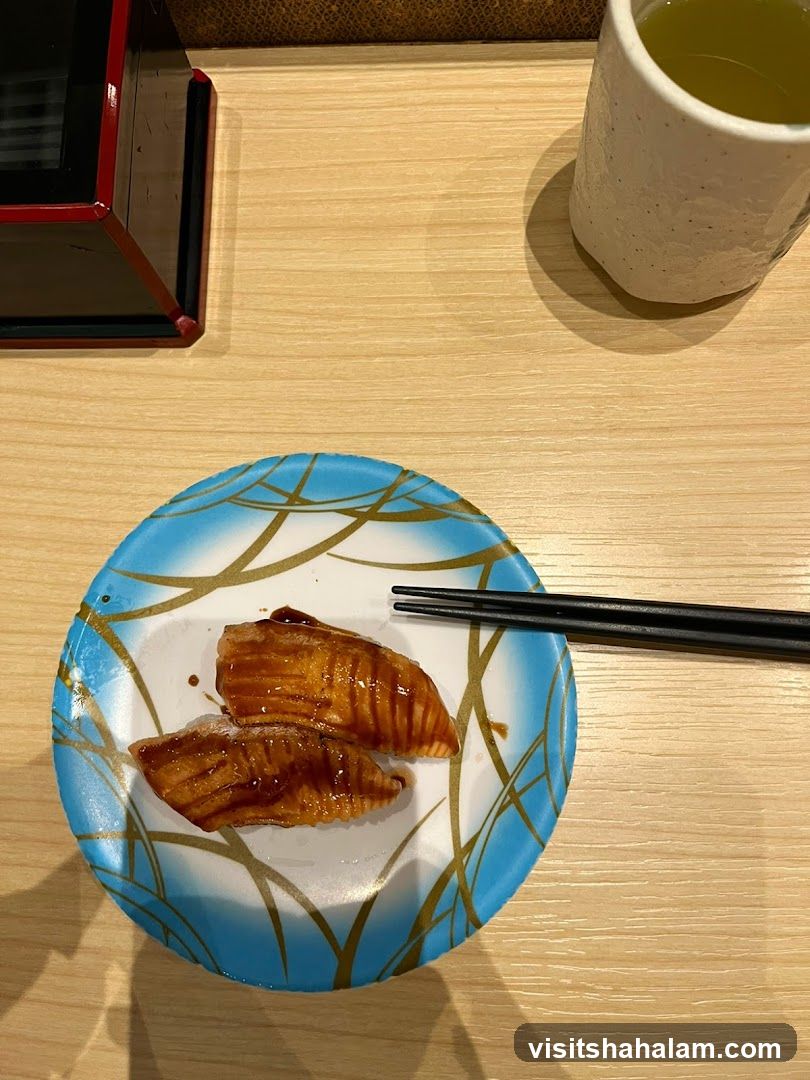 Sushi and Green Tea