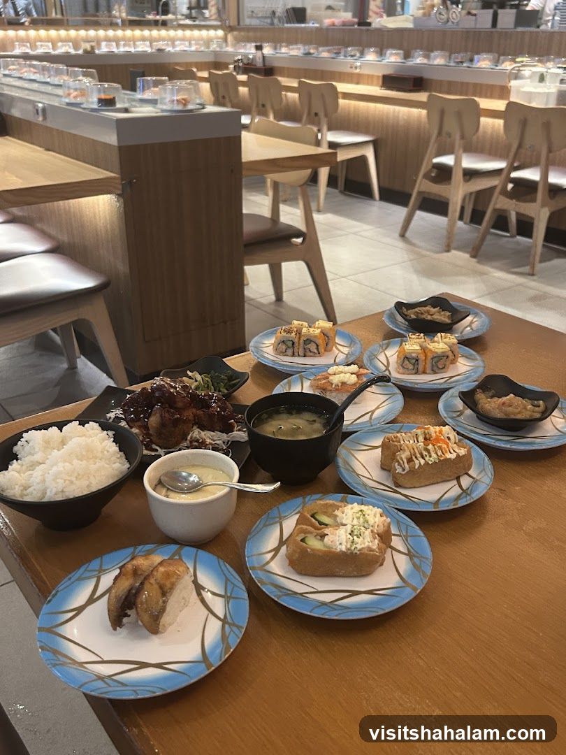 Sushi Conveyor Belt Restaurant
