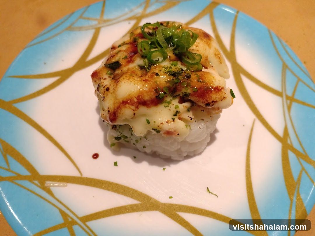 Seared Sushi with Toppings