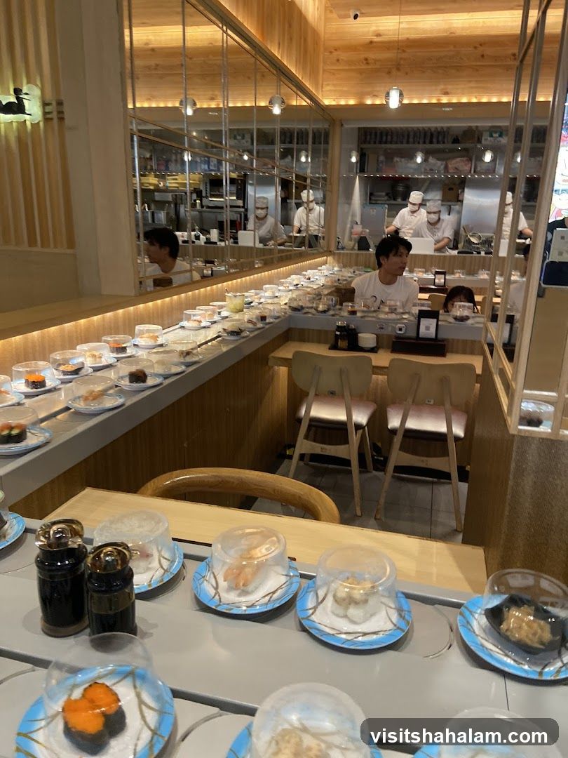 Conveyor Belt Sushi Restaurant