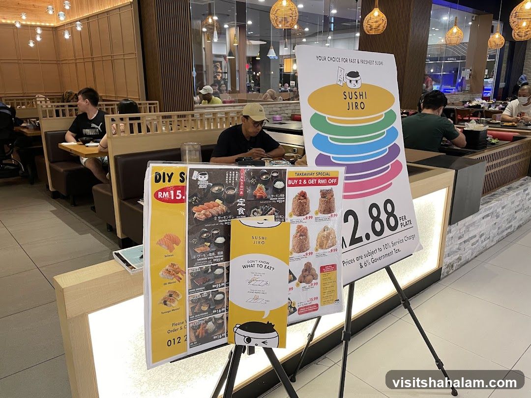 Sushi Jiro Menu and Specials
