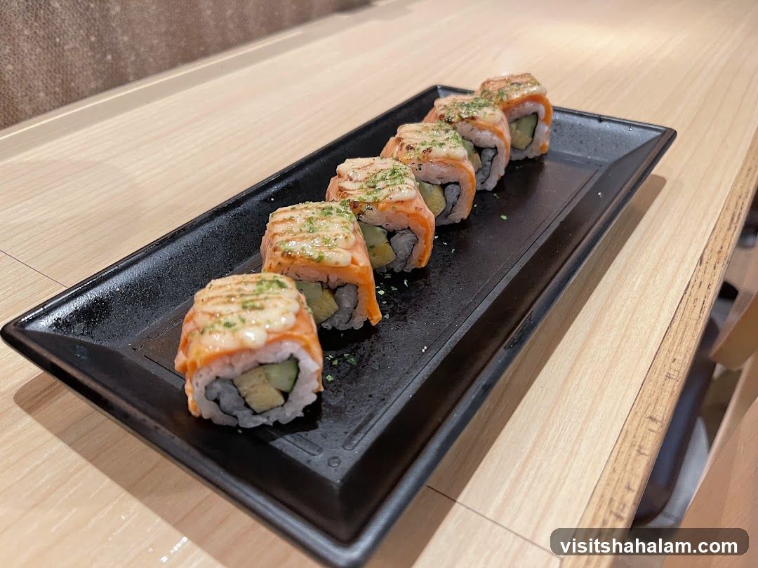 Salmon Sushi Rolls