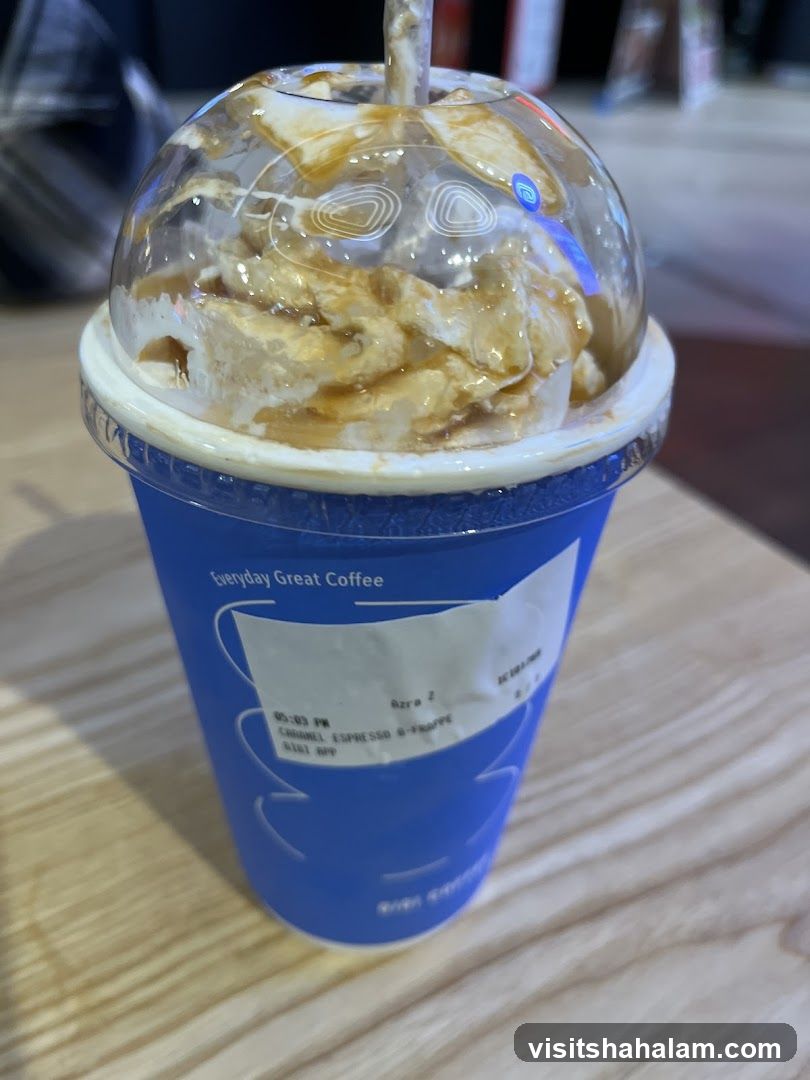 Caramel Espresso Frappe