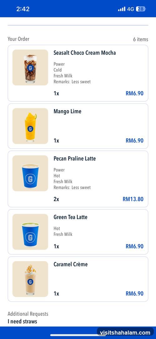 Order Summary