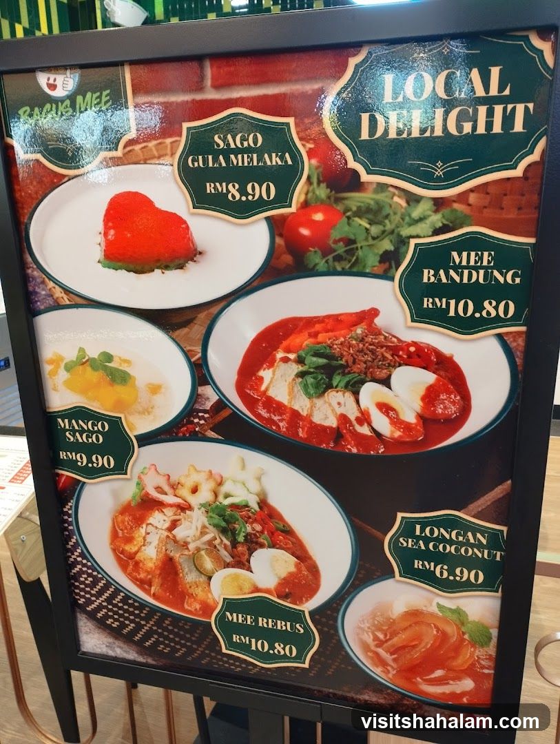 Local Delights Menu