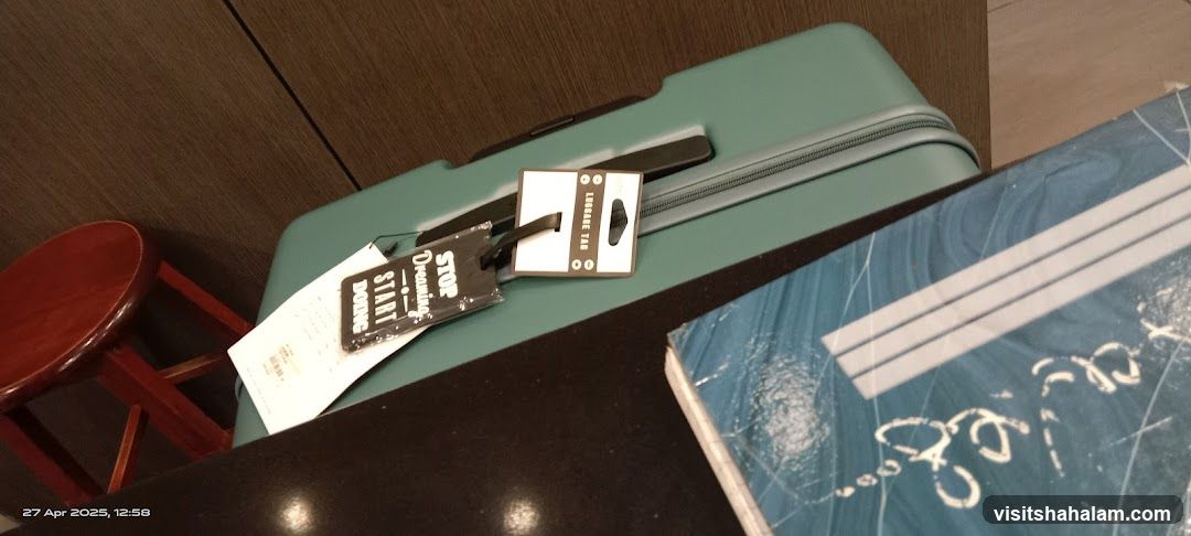 Luggage Tag and Book