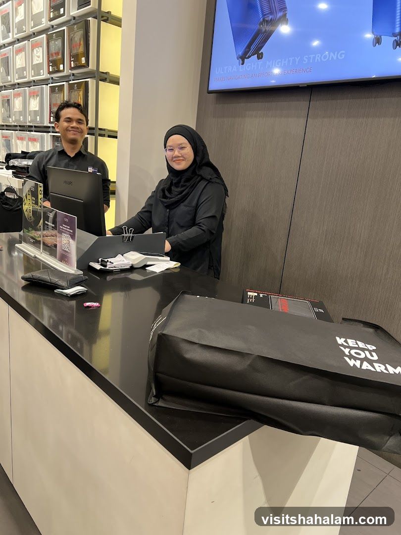 Store Employees at Counter