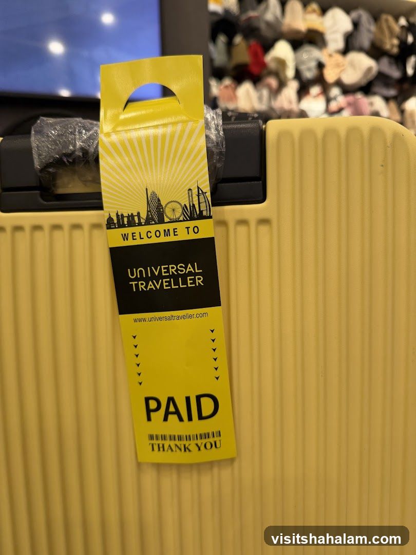 Universal Traveller luggage tag