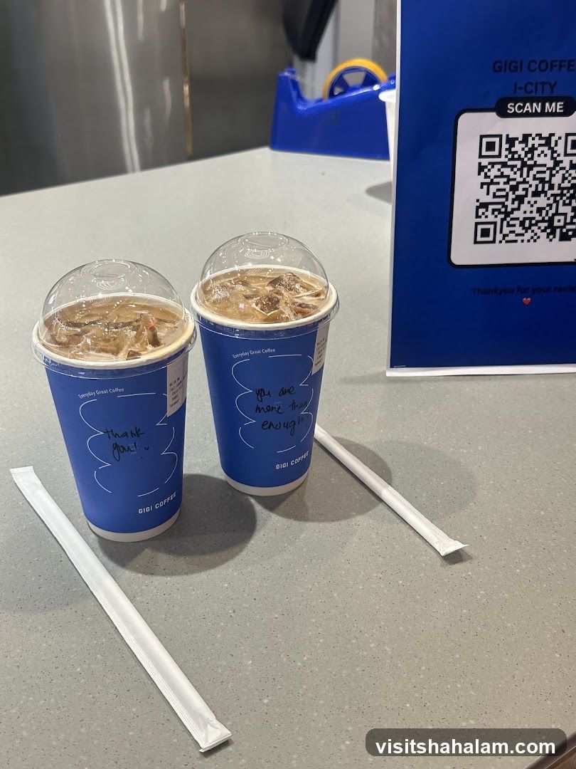 Two Iced Coffees