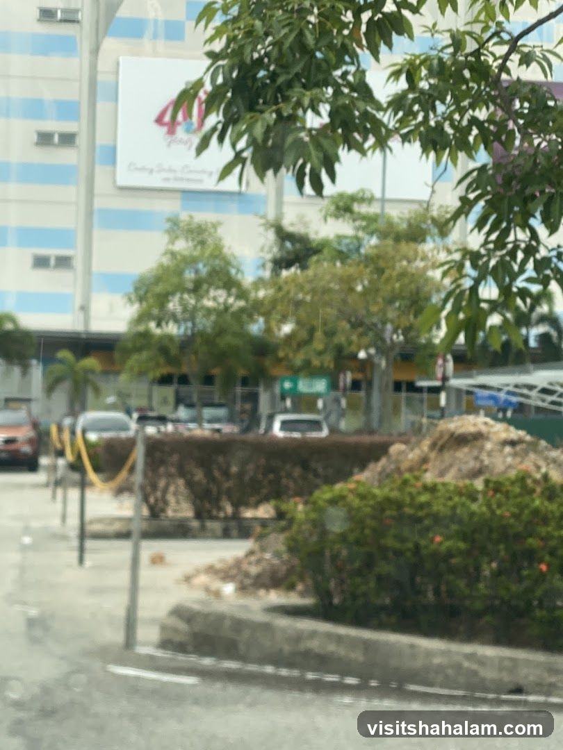 Building Facade with Signage