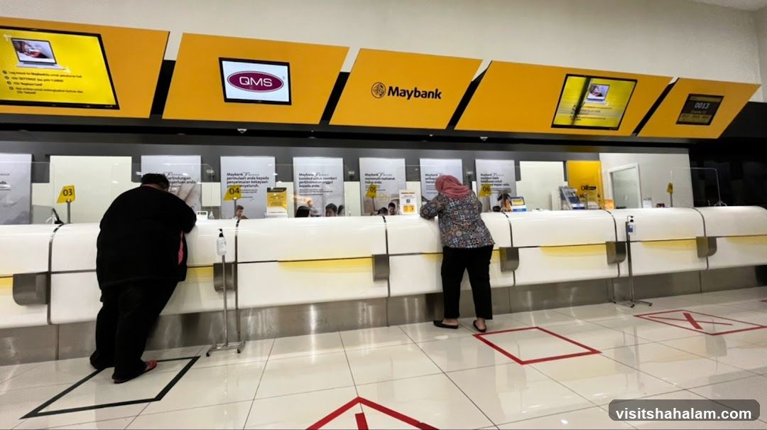 Maybank Service Counter