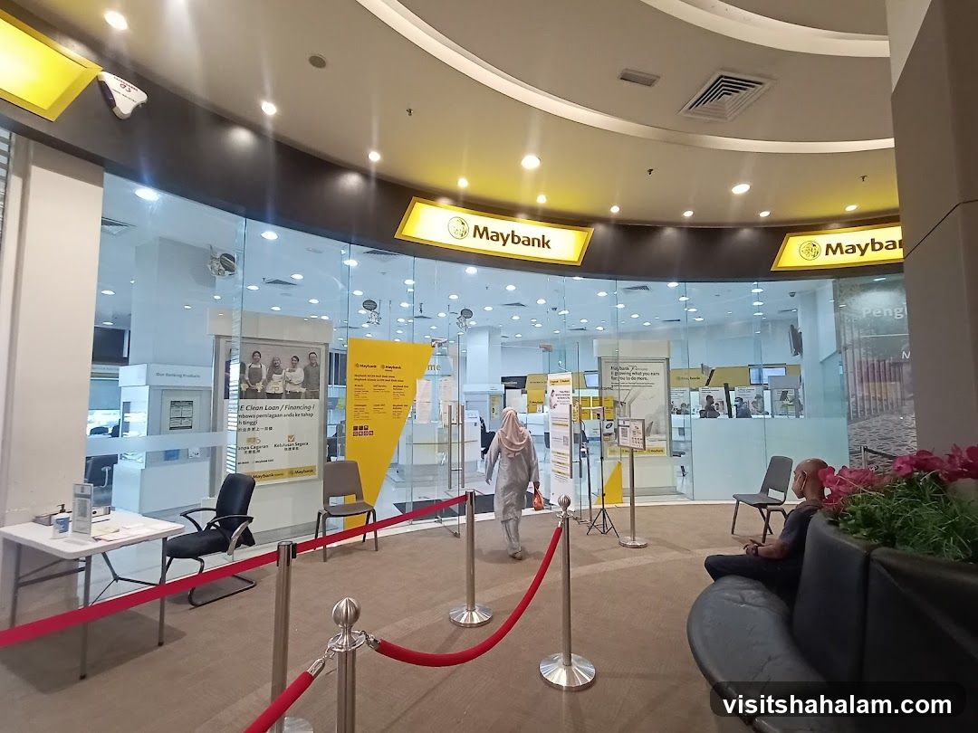 Maybank Branch Interior