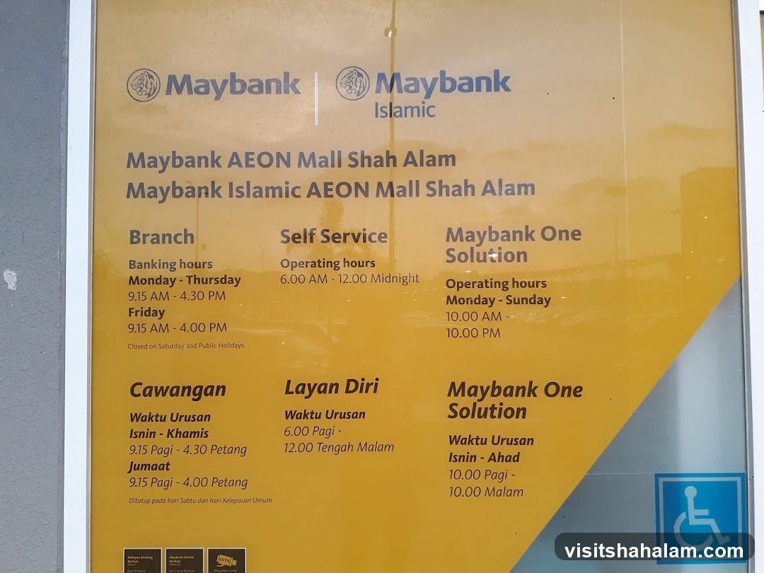 Maybank Branch Information