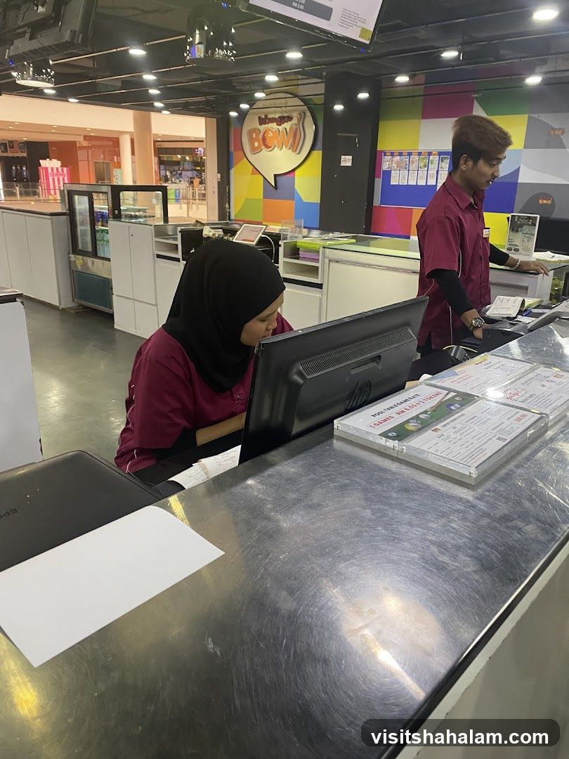 Bowling Alley Counter