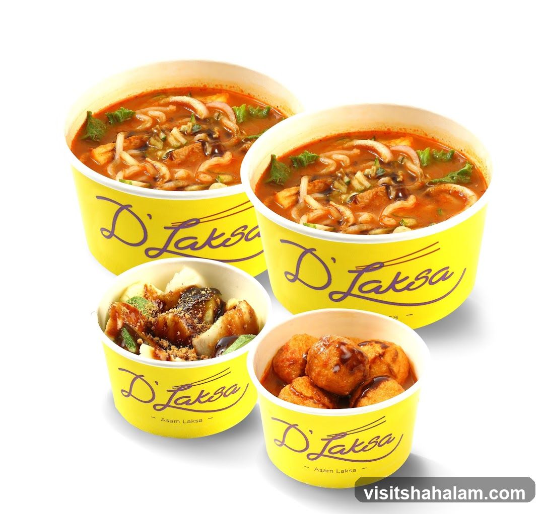 Laksa and Side Dishes