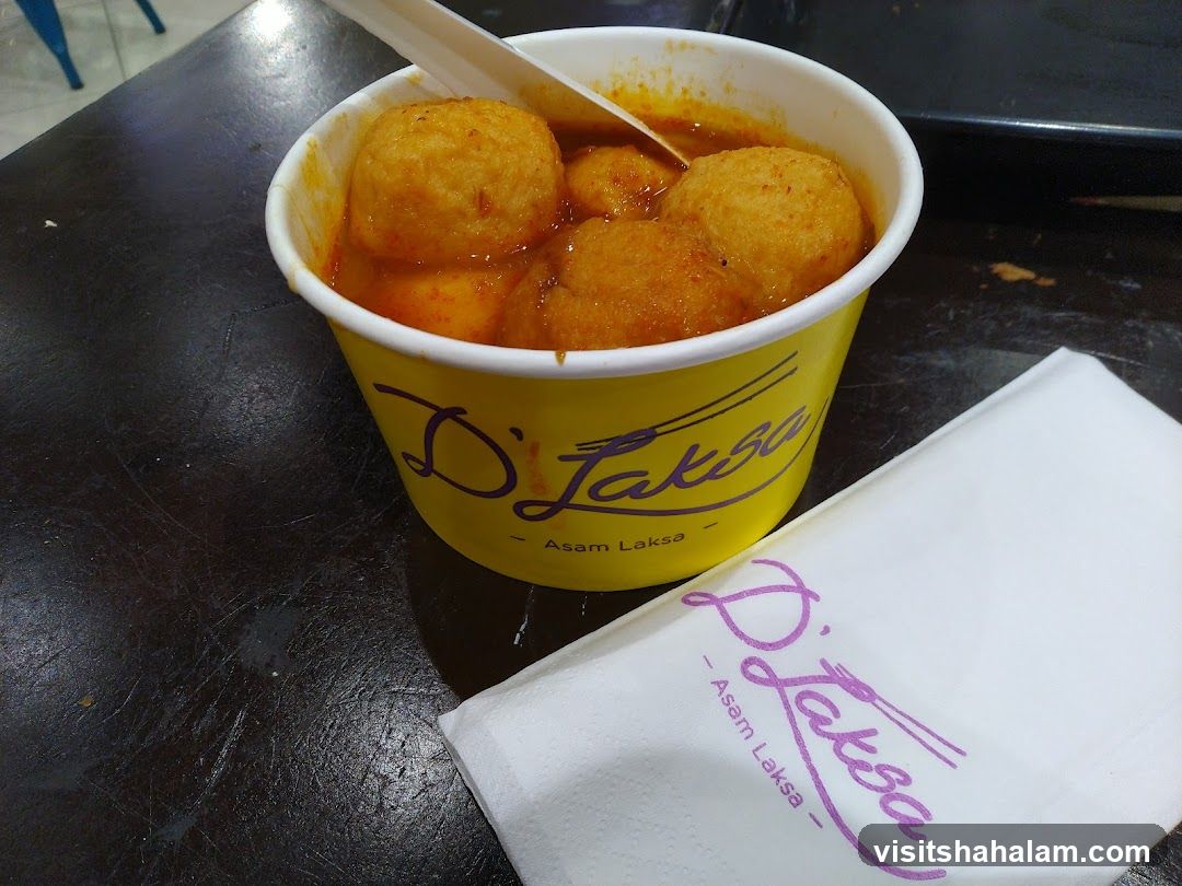 Asam Laksa in a Cup