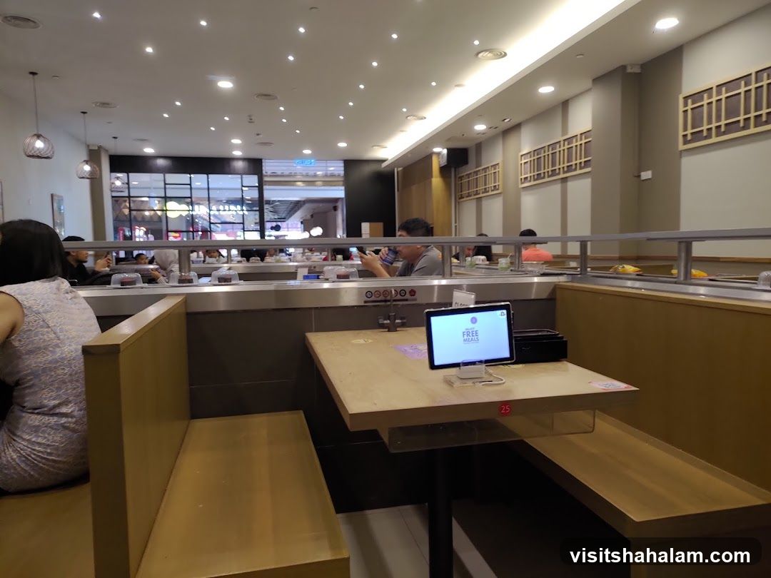 Sushi Restaurant Interior