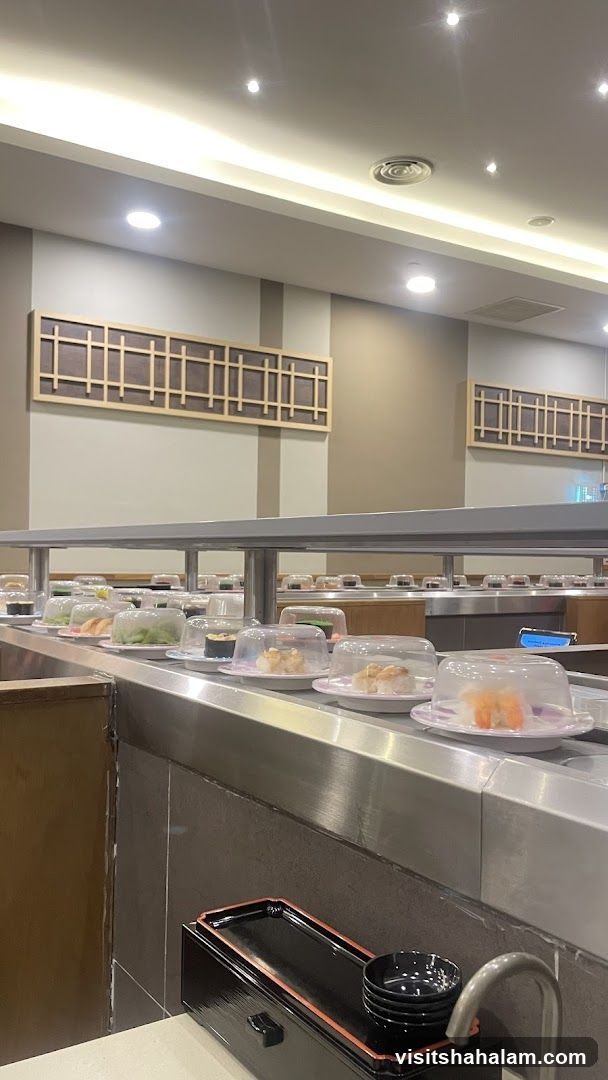 Conveyor Belt Sushi Restaurant Interior