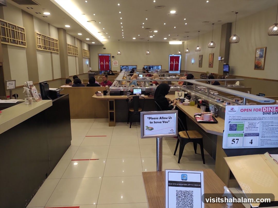 Sushi Restaurant Interior