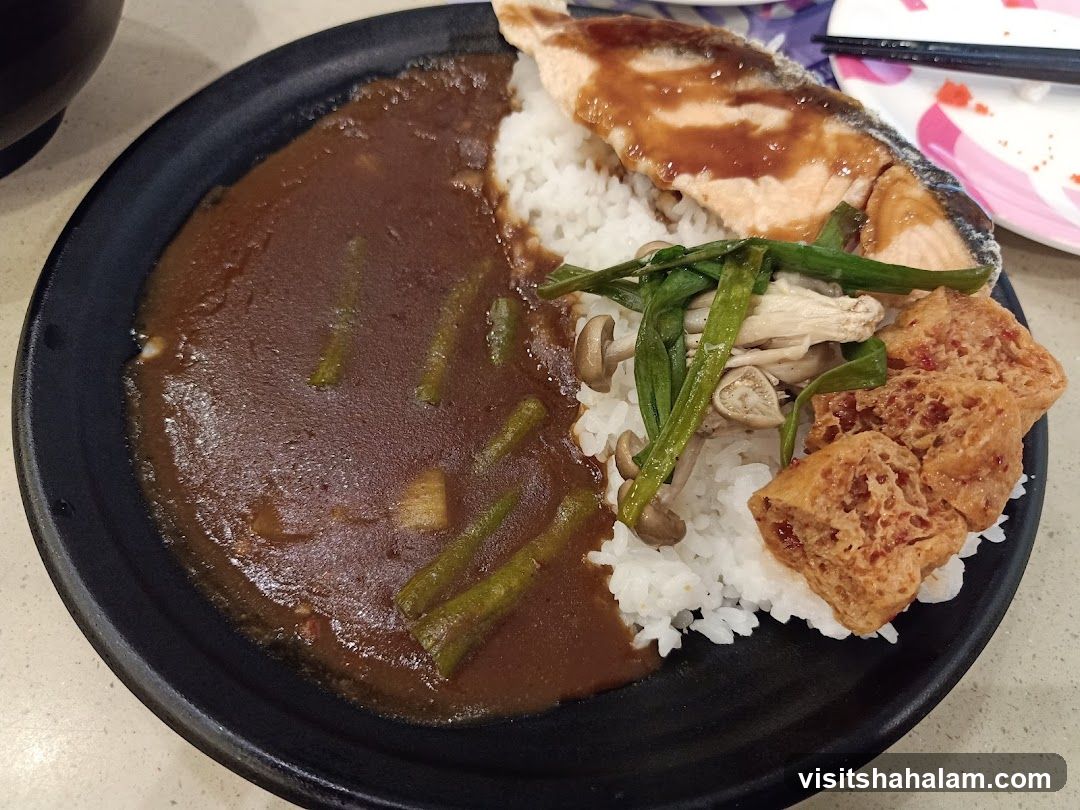 Salmon Curry Rice