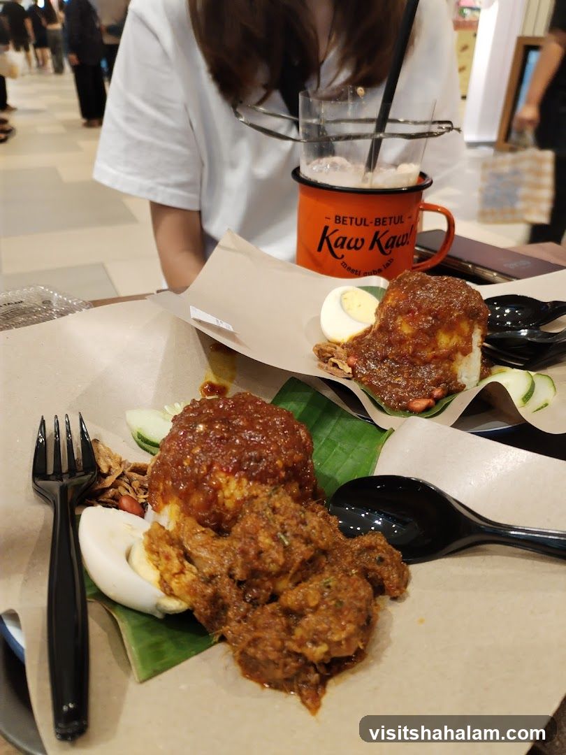 Nasi Lemak Meal