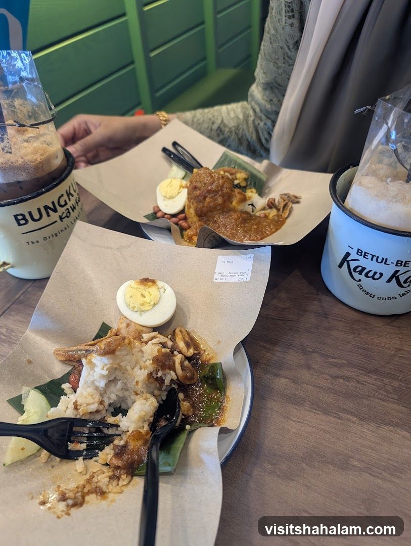 Nasi Lemak Meal