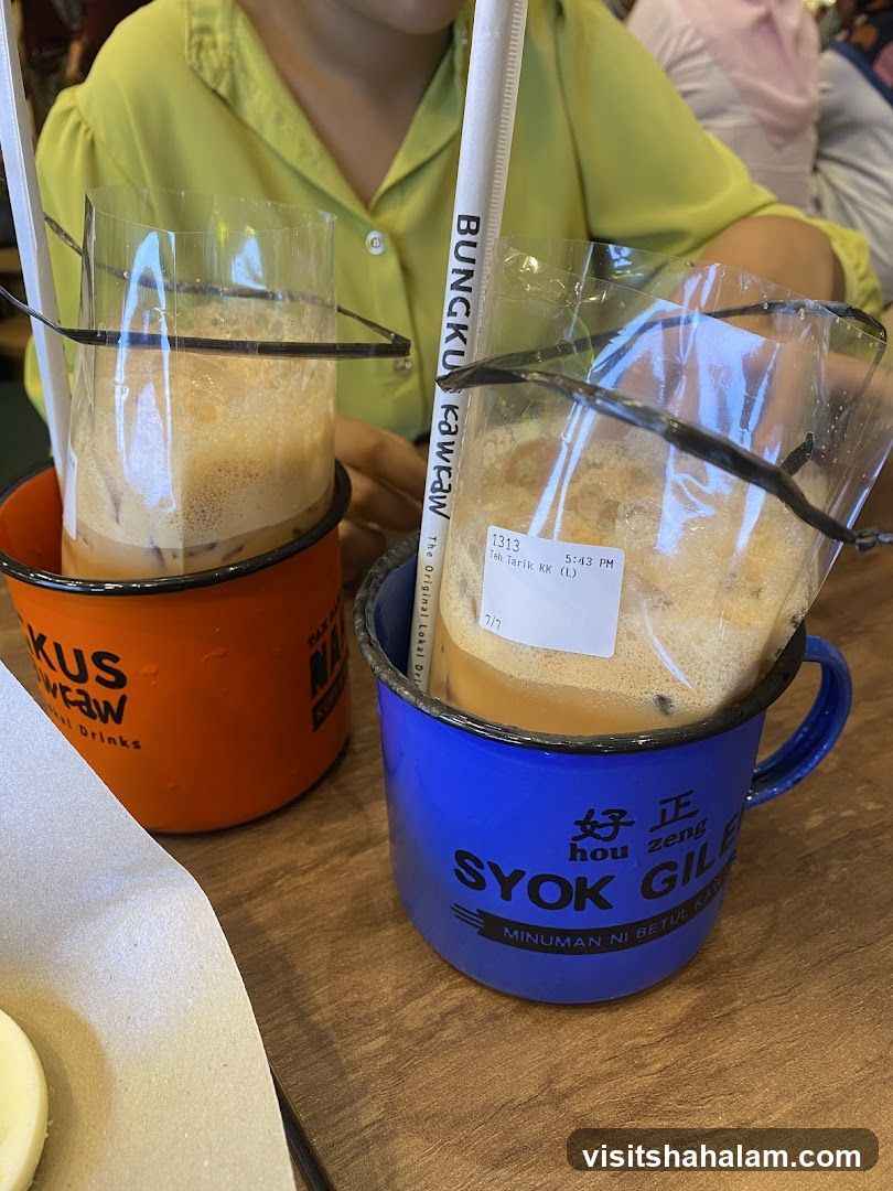 Two Iced Drinks