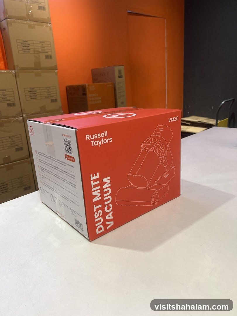 Russell Taylors Dust Mite Vacuum Box