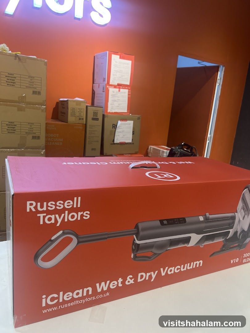 Russell Taylors iClean Wet & Dry Vacuum Box