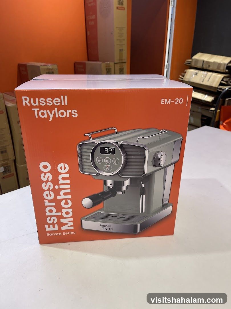 Russell Taylors Espresso Machine Box