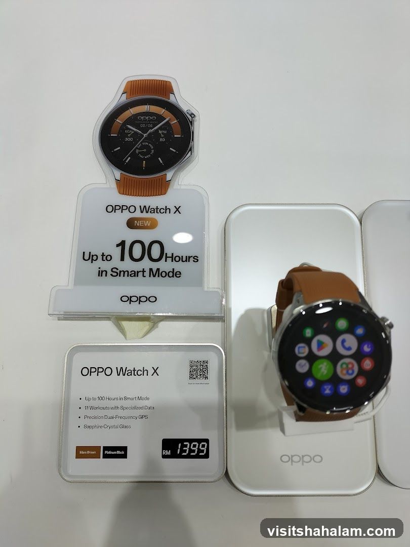 OPPO Watch X Display