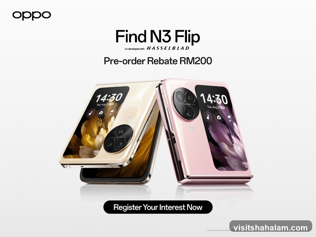 OPPO Find N3 Flip Pre-order Rebate