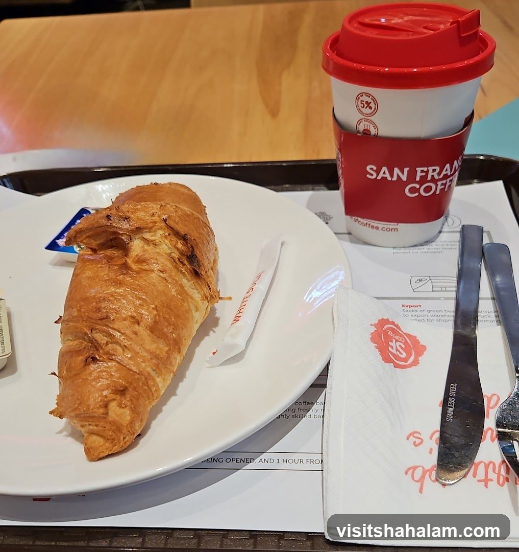 Croissant and Coffee